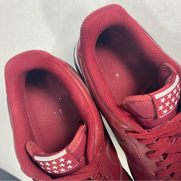 Nike Air Force 1 Low Team Red Sneakers Shoes AA4083-600; Men’s Sz 9 — Excellent! - Picture 12 of 15
